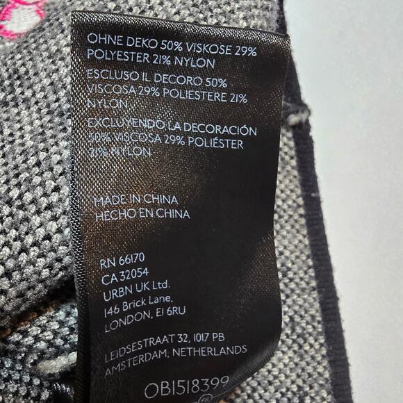 Maeve Sleeveless Mock Neck Plaid & Cherries Sweater Tank. Retails $98 - Picture 11 of 11